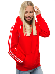 Жіноча Толстовка Червона OZONEE JS/JK88117/18