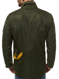 Kurtka przejściowa męska zielona OZONEE O/99237