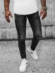 Джинси Чоловічі Чорнi OZONEE NB/MP0016NZ