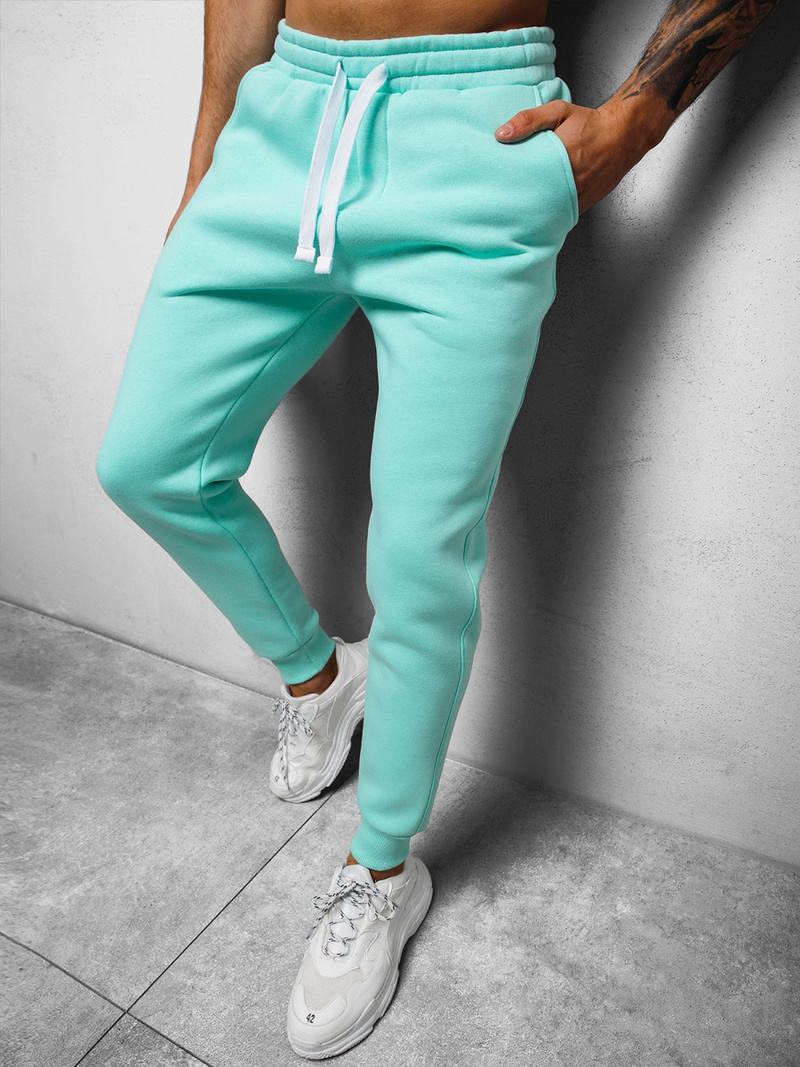 Штани спортивні чоловічі м’ятні OZONEE O/12110Z