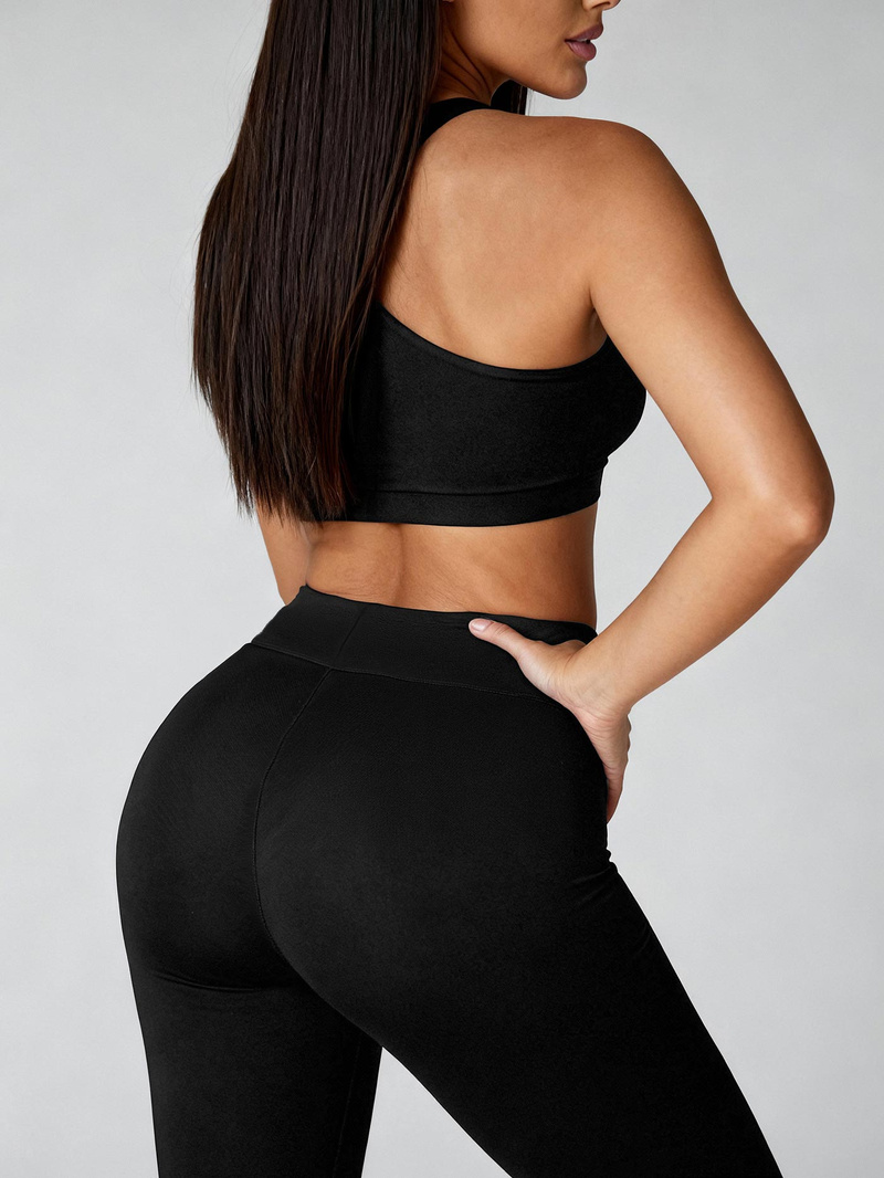 Legginsy damskie czarne OZONEE JS/YW06011/1Z