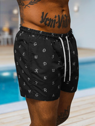 Spodenki kąpielowe męskie czarne OZONEE O/MTK3218