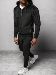 Спортивний костюм чоловічій Чорний OZONEE O/12128