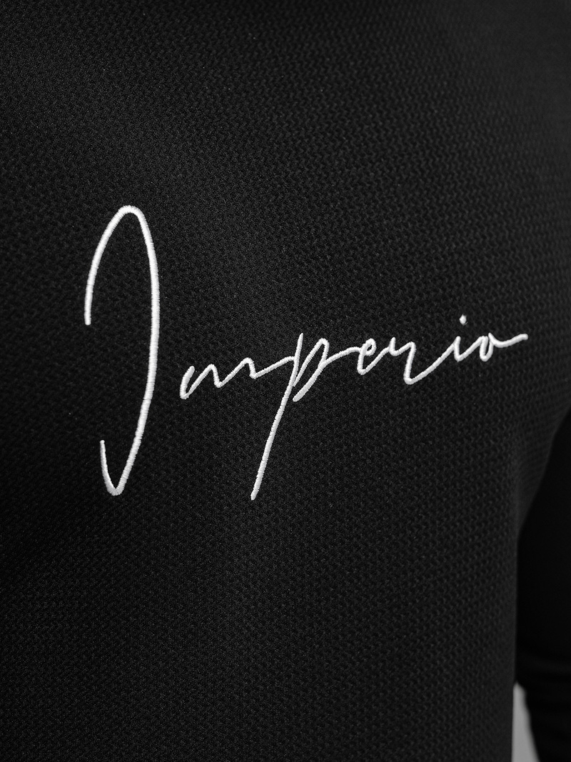 Bluza męska czarna OZONEE O/D7197Z