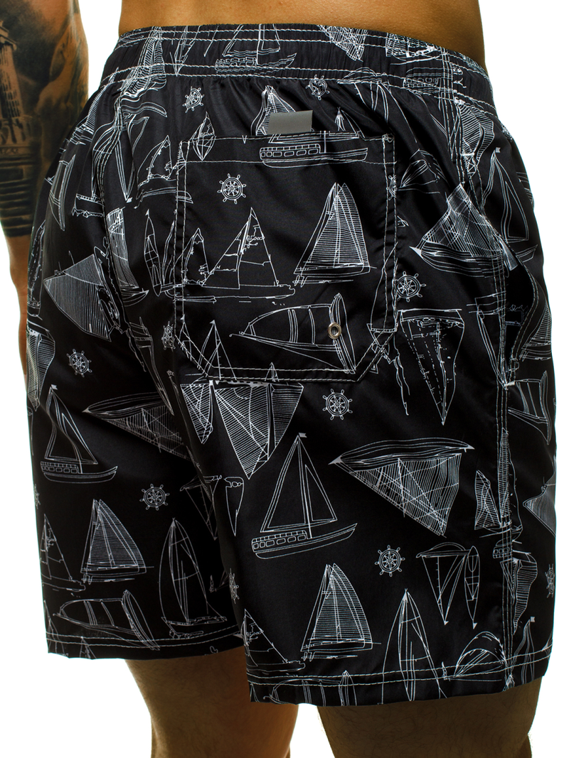 Шорти чоловічі Чорнi OZONEE JS/ST070