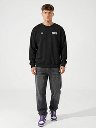 Bluza męska czarna OZONEE JS/65B3917/3Z