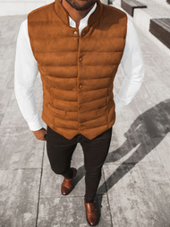 Безрукавка чоловіча Яскраво-Гiрчичний OZONEE DE/2094