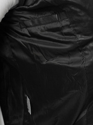 Kurtka skórzana męska czarna OZONEE YD/BF5916309Z