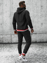 Спортивний костюм чоловічій Чорний OZONEE JS/8C65/3