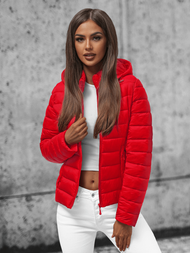 Куртка жіноча Червона OZONEE JS/23M9001/275