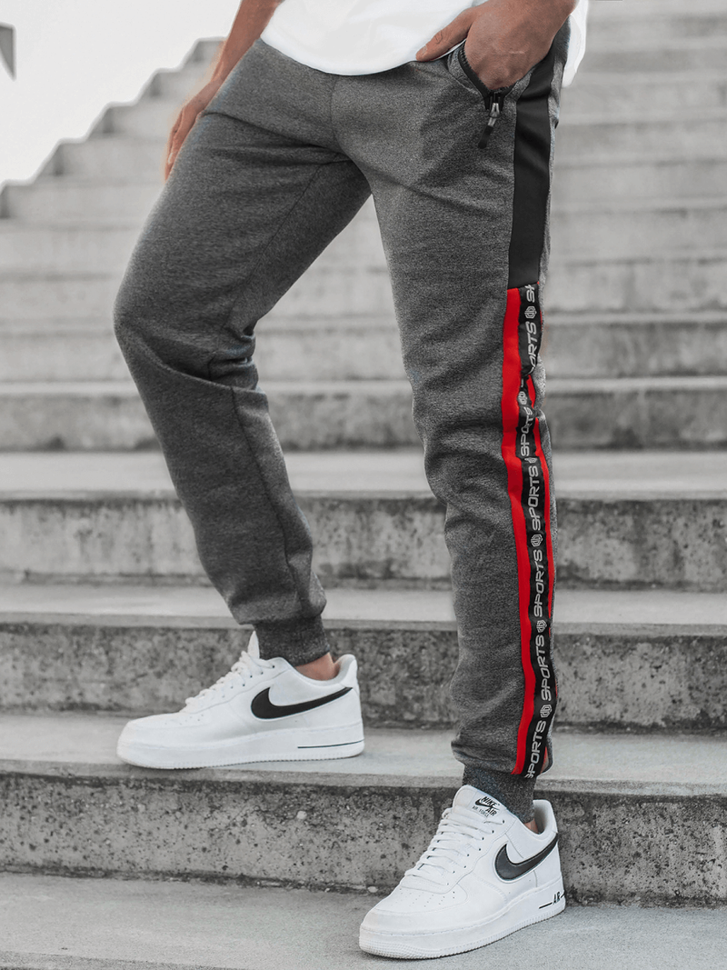 Штани спортивні чоловічі Графітові OZONEE JS/K20013SP