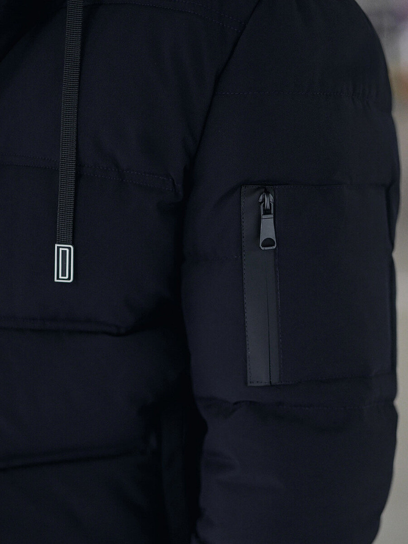 Куртка чоловіча темно-синя OZONEE JS/31M5003Z