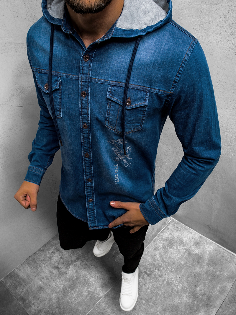 Сорочка чоловіча Сапфірова OZONEE O/201144Z