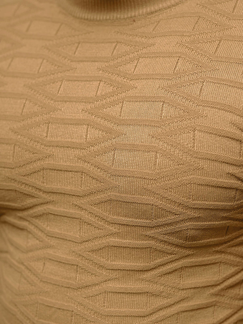 Светр чоловічій Темно-Бежевi OZONEE O/ZZ190137