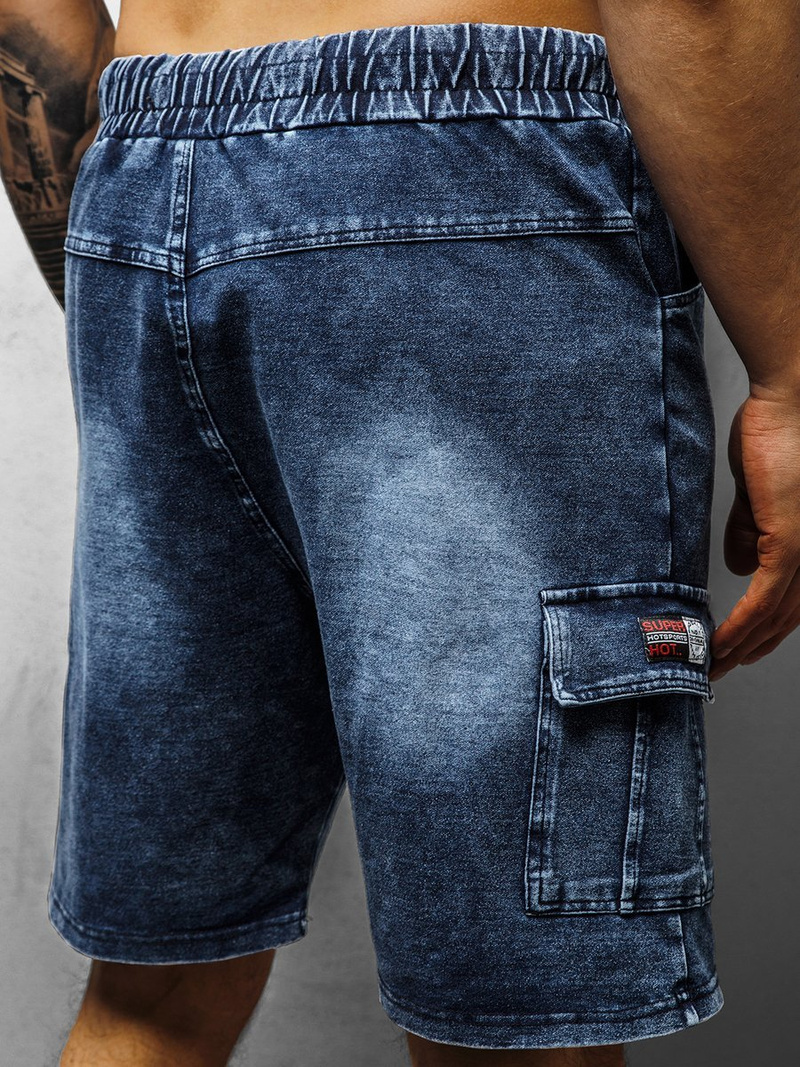 Шорти джинові чоловічі Синi OZONEE JS/KK1078Z