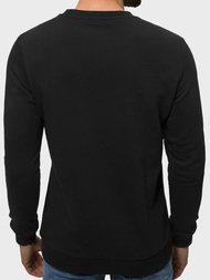 Bluza męska crewneck czarna OZONEE B/21402062