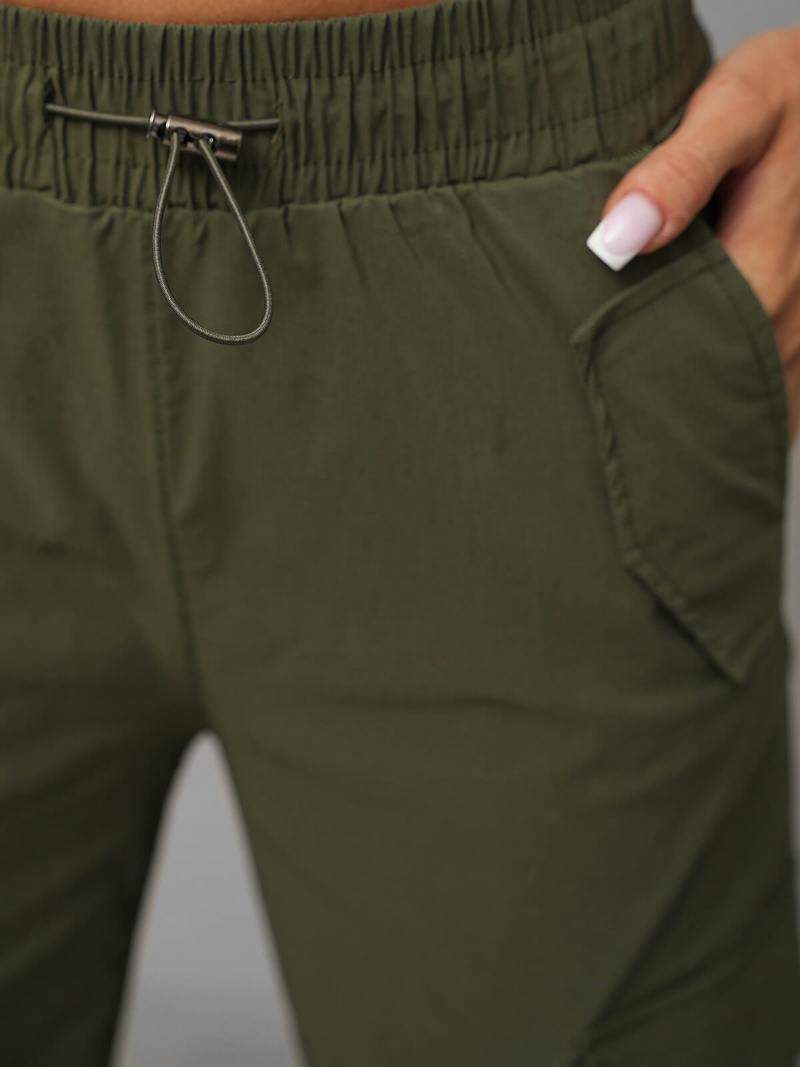 Жіночі штани xакi OZONEE O/TT00393