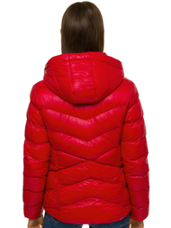 Куртка жіноча Червона OZONEE JS/M23066/1