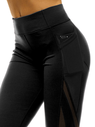 Legginsy damskie czarne OZONEE O/54379