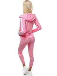 Жіночий спортивний костюм з трьох частин Яскраво-Рожева OZONEE JS/YW06018/25/11