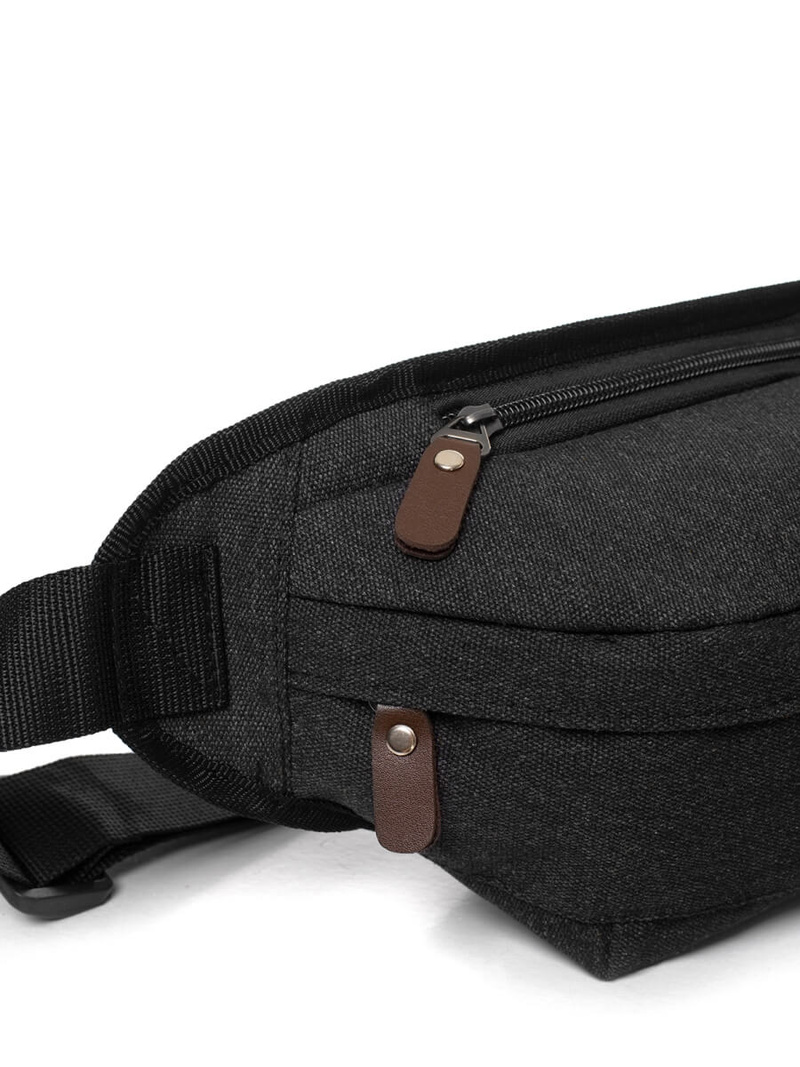 Cумка на пояс, Бананка Темно-сіра OZONEE L/9685