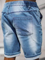 Чоловічі шорти джинси Яскраво-Синi OZONEE NB/MP0036BC/1Z