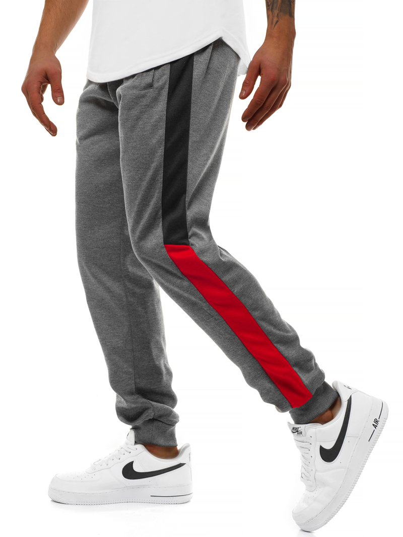 Штани спортивні чоловічі Темно-сірі OZONEE JS/JZ11012