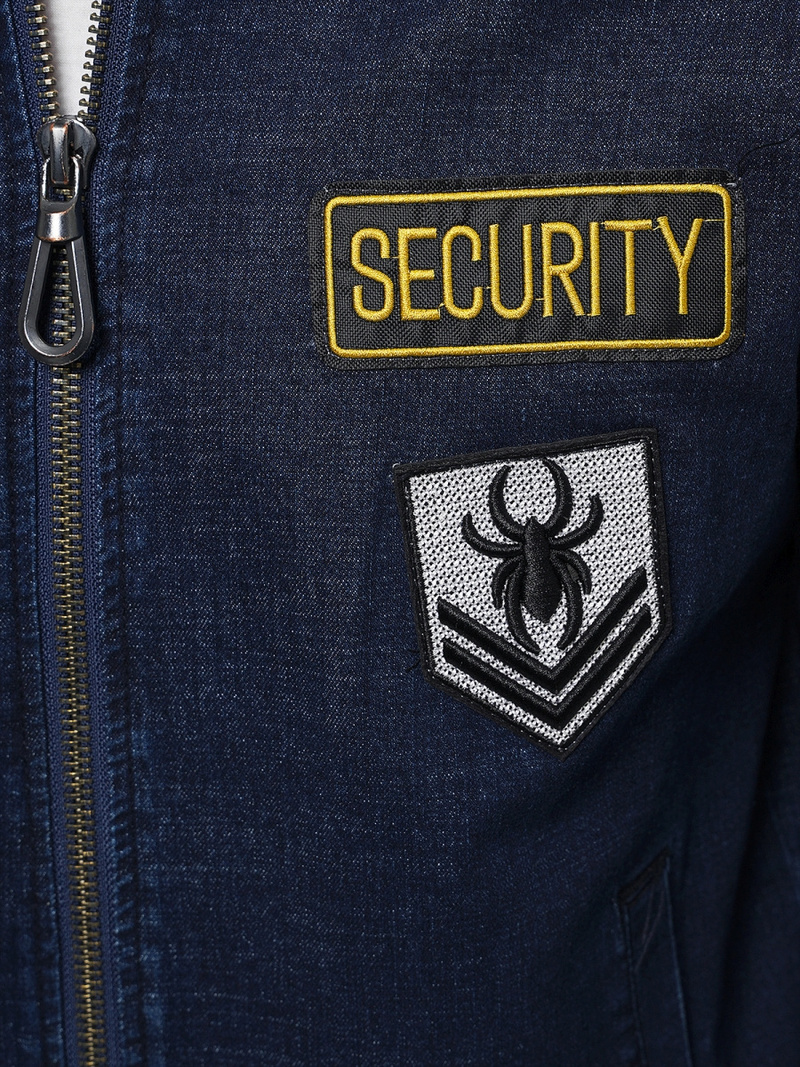 Kurtka męska jeansowa granatowa OZONEE NB/MJ509B