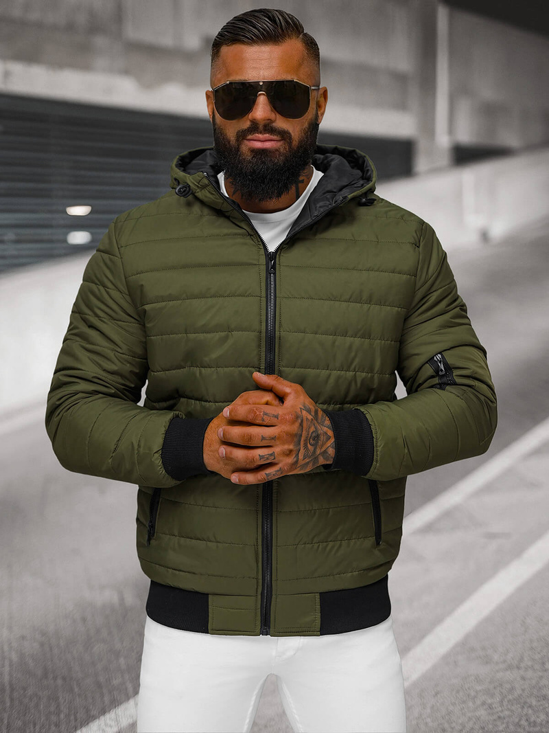 Куртка чоловіча Зелена OZONEE JS/MY13Z