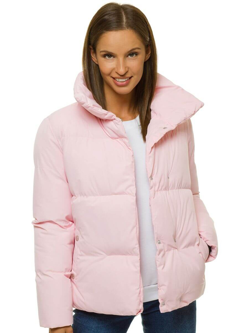 Куртка жіноча світло -рожевий OZONEE JS/M23062/5