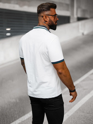 Футболка Поло Чоловіча Бiла OZONEE O/DA729