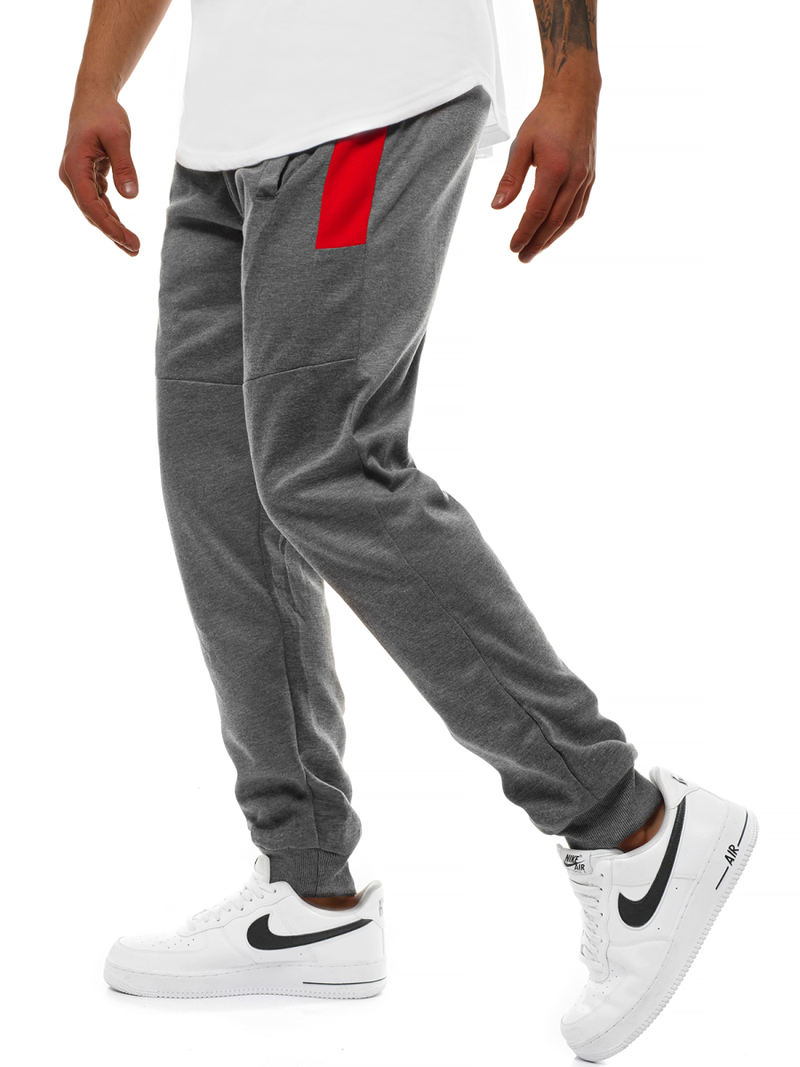 Штани спортивні чоловічі Темно-сірі OZONEE JS/JZ11021