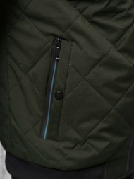 Куртка Чоловіча Темно-Зелена OZONEE JS/84M3022/136