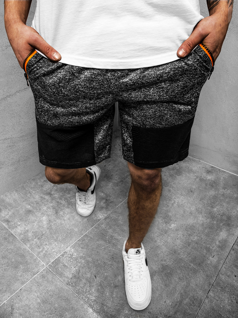 Spodenki męskie grafitowe OZONEE JS/KS2512Z