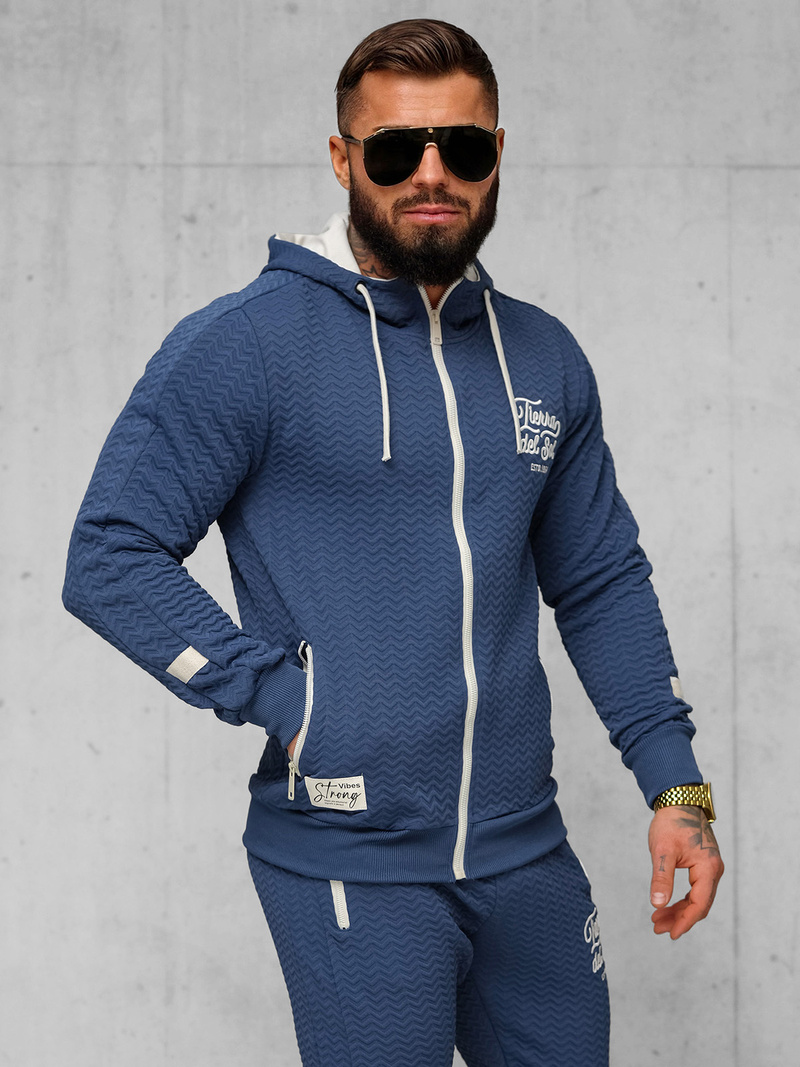 Спортивний костюм чоловічій iндiго OZONEE O/FF5032AB