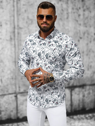 Koszula męska biała OZONEE O/V39