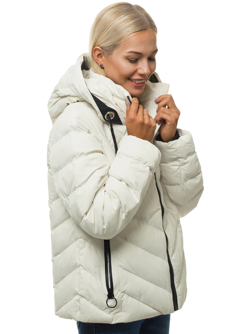 Куртка жіноча Кремова OZONEE N/5947