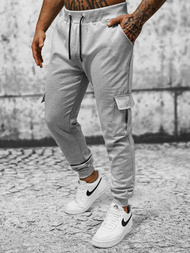 Spodnie dresowe męskie szare OZONEE JS/8K1130/2