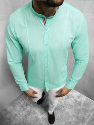 OZONEE O/3013Z сорочка чоловіча м'ятна