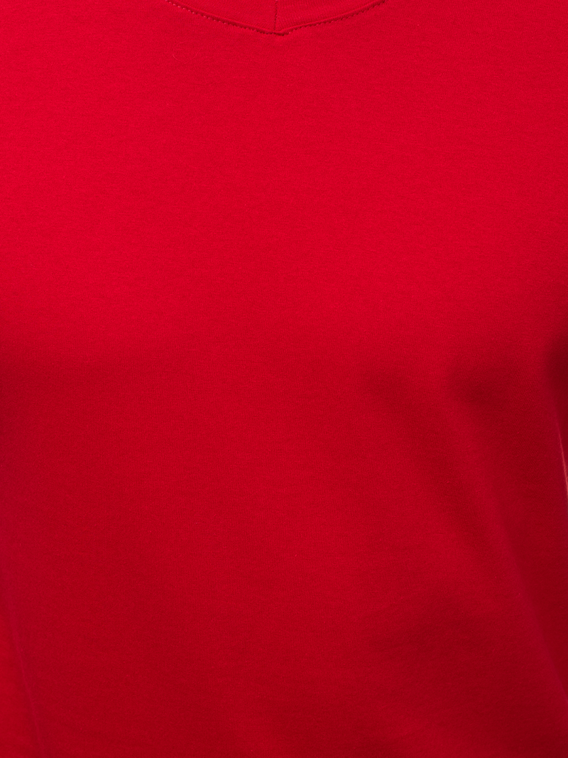 T-Shirt męski czerwony OZONEE O/2309