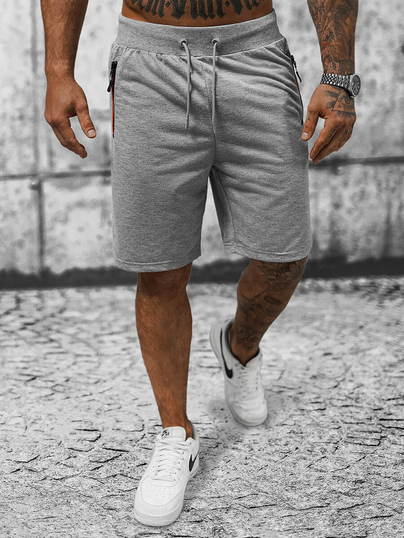 Шорти чоловічі Сiрий OZONEE JS/8K290