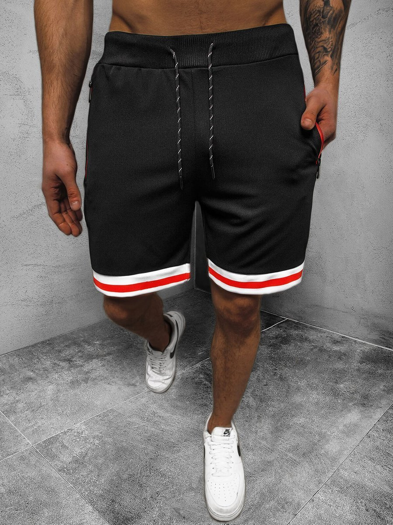 Шорти чоловічі Чорнi OZONEE JS/KS2607