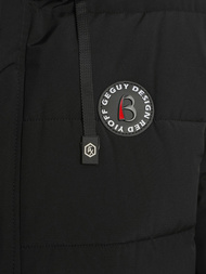 Kurtka męska pikowana czarna OZONEE JS/31M5077/392