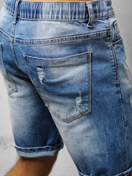 Spodenki męskie jeansowe niebieskie OZONEE NB/MP0035BC