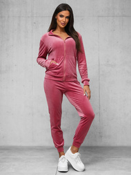 Спортивний костюм жіночий темно-рожева OZONEE JS/35C1610/19