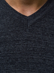 Sweter męski indigo OZONEE HR/1816Z