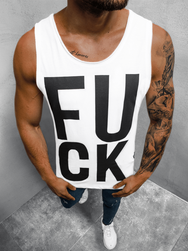 Майка чоловіча Бiла OZONEE O/1268Z