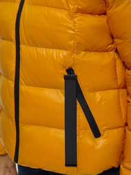 Kurtka pikowana damska pomarańczowa OZONEE JS/M23061/3