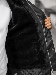 Kurtka męska czarna OZONEE O/88655Z