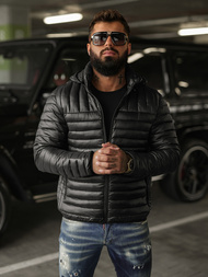 Куртка Чоловіча Чорна OZONEE JS/16M9336/392BZ